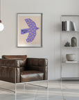 Plakat - Bird Lilac