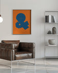 Poster - Ampersand OrangeBlue
