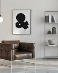 Plakat - Ampersand Black