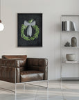 Plakat - Bow wreath