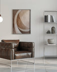 Poster - Abstract Beige Brown Abstract