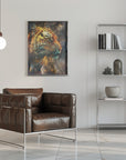 Plakat - Tiger Art Animal Stylish 3