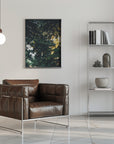 Plakat - Water reflection of trees - Admen.dk