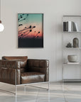 Plakat - Sunset Grass Fileld 01 - Admen.dk