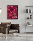 Plakat - Red Flowers 06 - Admen.dk