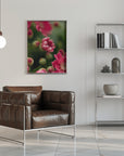 Plakat - Red Flowers 07 - Admen.dk