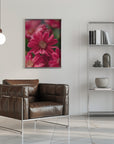 Plakat - Red Flowers 09