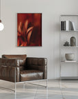 Plakat - Red Flowers 18 - Admen.dk
