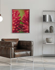 Plakat - Red Flowers 25 - Admen.dk