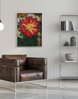 Plakat - Red Flowers 29 - Admen.dk