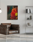 Plakat - Red Flowers 30 - Admen.dk