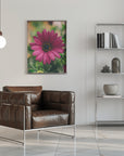 Plakat - Pink Flowers 038 - Admen.dk