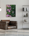 Plakat - Purple Flowers 11 - Admen.dk