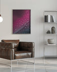 Plakat - Pink Flowers 12 - Admen.dk