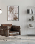 Poster - Abstract Mocha Coffee