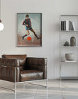 Plakat - Vintage Soccer Strike