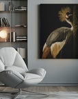Canvas - Grey Crowned Crane - Admen.dk