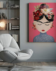 Canvas - Frida (Pink Version) - Admen.dk