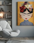 Canvas - Frida (Yellow Version) - Admen.dk