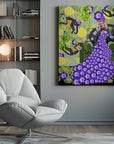 Canvas - Frida in the Garden - Admen.dk