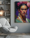 Canvas - Portrait Of Frida - Admen.dk