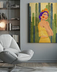 Canvas - Frida and cacti - Admen.dk
