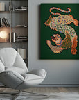 Canvas - Asiantiger Green - Admen.dk