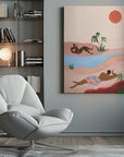 Canvas - Beach Please - Admen.dk