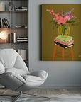 Canvas - Floral Vase - Admen.dk