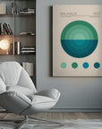 Canvas - Bauhaus Mavi Daire - Admen.dk