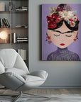 Canvas - Frida (Purple) - Admen.dk