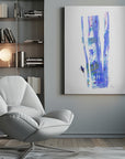 Canvas - Sparkling in the light blue