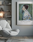 Canvas - Porträt Einer Dame - Gustav Klimt - Admen.dk