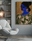 Canvas - The Blue Woman - Admen.dk
