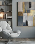 Canvas - Golden Greys 3 - Admen.dk