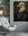 Canvas - Bald Eagle Portrait