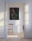 Canvas - Zuzanna and flowers - Admen.dk