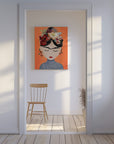 Canvas - Frida (Orange Version) - Admen.dk