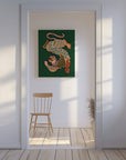 Canvas - Asiantiger Green - Admen.dk