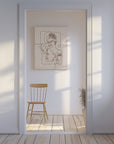 Canvas - Ratio 4x5 Print By Bohonewart 4 - Admen.dk