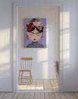 Canvas - Frida (Purple) - Admen.dk
