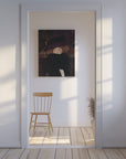 Canvas - Dame Mit Hut Und Federboa - Gustav Klimt - Admen.dk