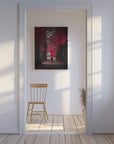 Canvas - Kimono in red - Admen.dk