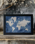 Poster - Hudson world map