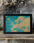 Poster - Lexy detailed Europe map
