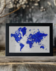Poster - Nadi's world map in Spanish