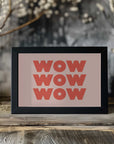 Plakat - Modern Wow Statement