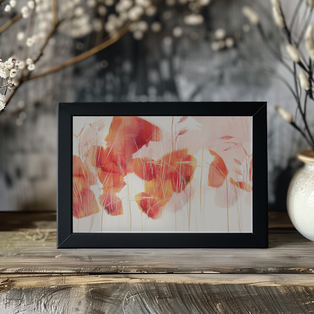 Plakat - Modern poppies