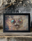 Plakat - Cat Animal Vintage Art Illustration Wallart 06