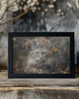 Plakat - Cat Animal Vintage Art Illustration Wallart 08